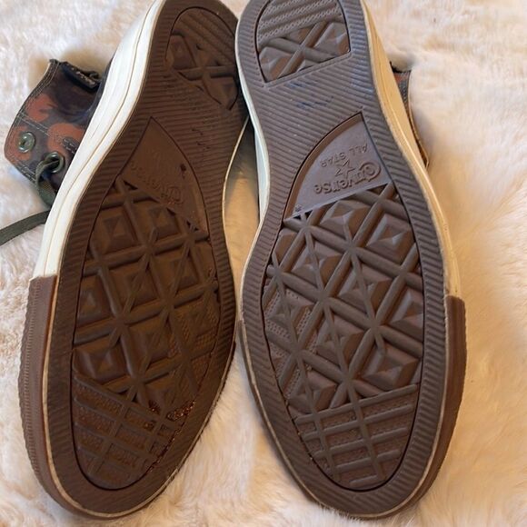 Converse Mens CTAS Hi Cordura Camo 161429C Field Surplus/Egret/Brown - Picture 4 of 7